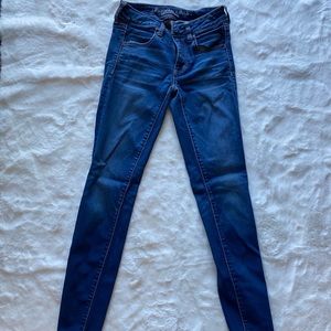Dark wash jeans